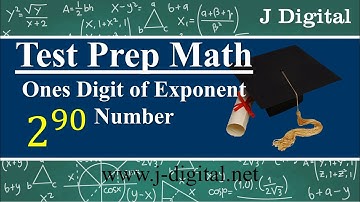 Math concepts for the ACT® test | Finding Ones Digit of an Exponent Number