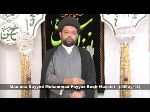 Friday Sermon (4/May/2012) by Sayyed Mohammad Fayy...