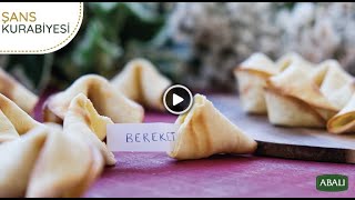 Şans Kurabiyesi Tarifi