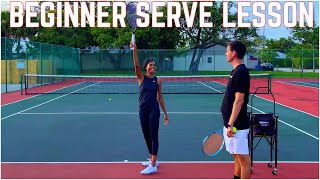 Beginner Tennis Serve Lesson | Learning the Loop screenshot 3