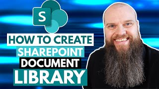 how to create sharepoint document library