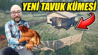 En Lüks Tavuk Kümesi̇ni̇ Kuruyoruz Tavuklara Ferah Yaşam Ranch Simulator