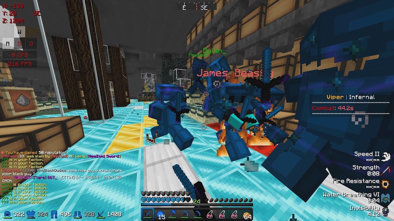 making the whole server raidable. *1hour special* | Minecraft HCF - YouTube