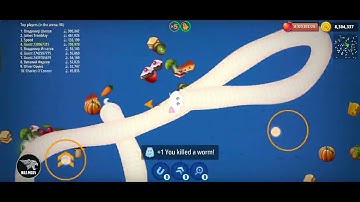 wormzone.io | hungry snak #3 | Game play |Russ Gaming #snake #russgaming #wormszone #ganeplay
