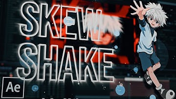 skew shake | after effects tutorial