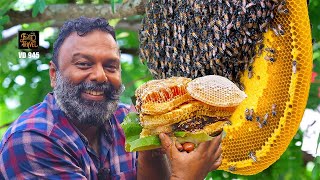 തേൻ വേട്ട | Honey hunt in the wilderness of remote Tamil Nadu | Best wild honey