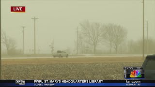 KSNT News Winter Storm Team Coverage UPDATE 10 AM January 11, 2018