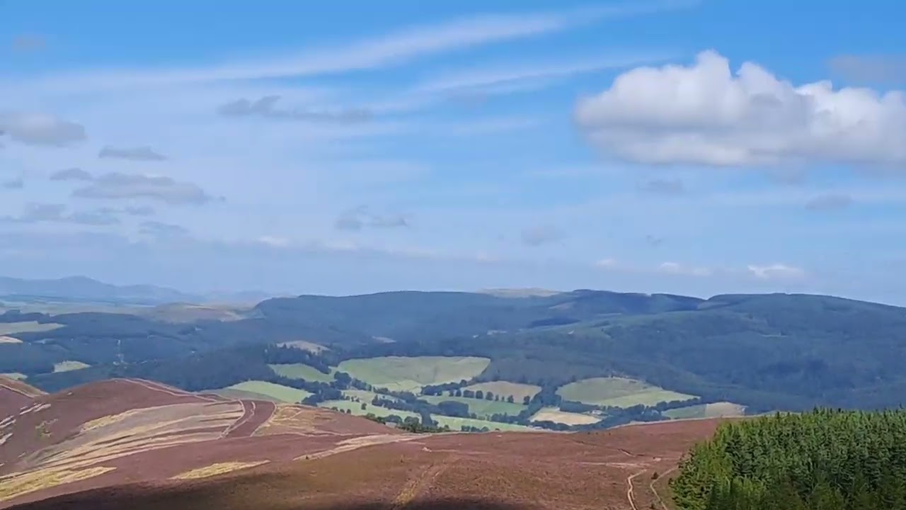 Peebles walks 11.7,  peebles kirkhope law circular