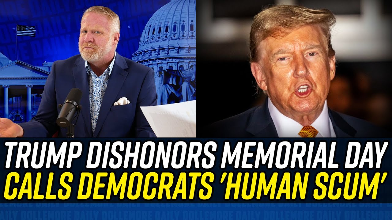 Donald Trump Posts Memorial Day Message to ‘HUMAN SCUM’ American Democrats!
