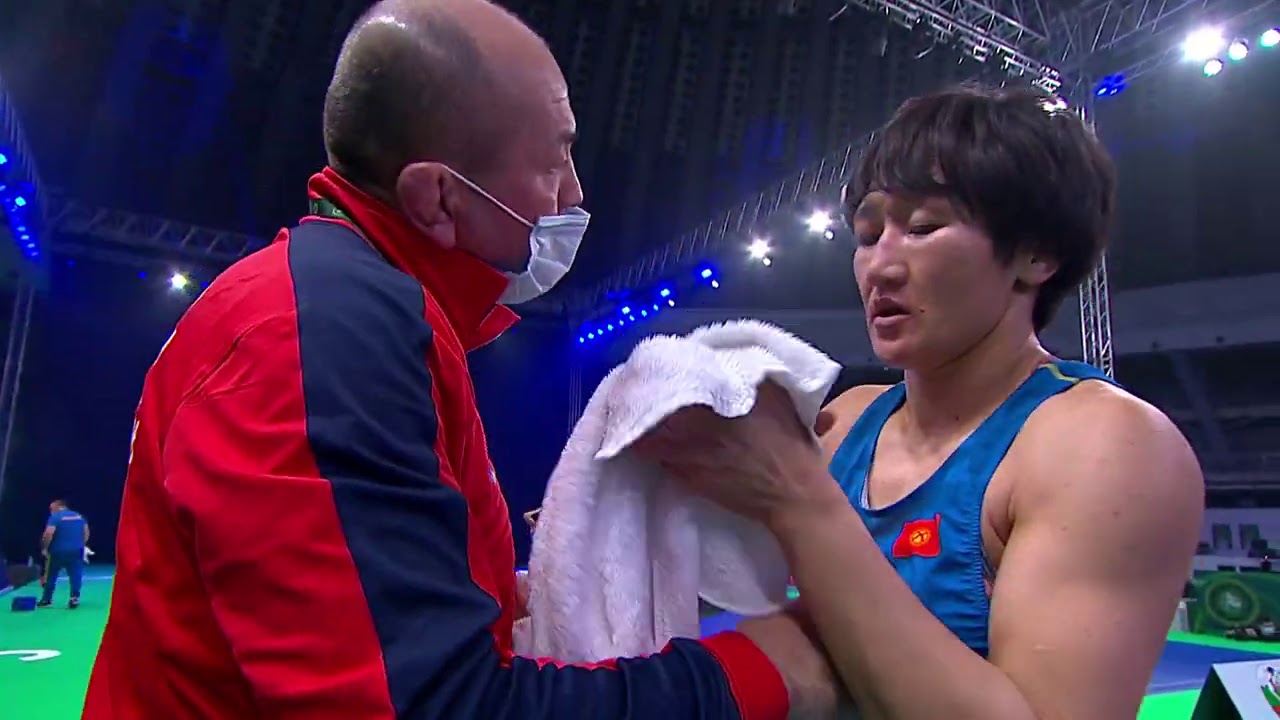 Л. ОВЧАРОВА (РОС) против А. ТЫНЫБЕКОВОЙ (КГЗ) | WW 62 кг | 1/2