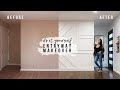 DIY SMALL ENTRYWAY MAKEOVER!