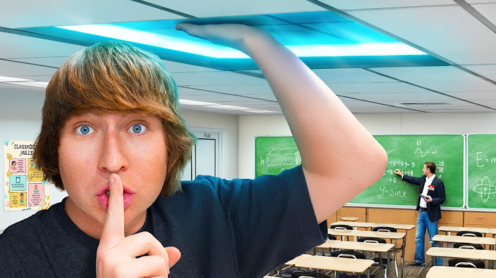 ¡Construí una Sala de Juegos Secreta en la Escuela!