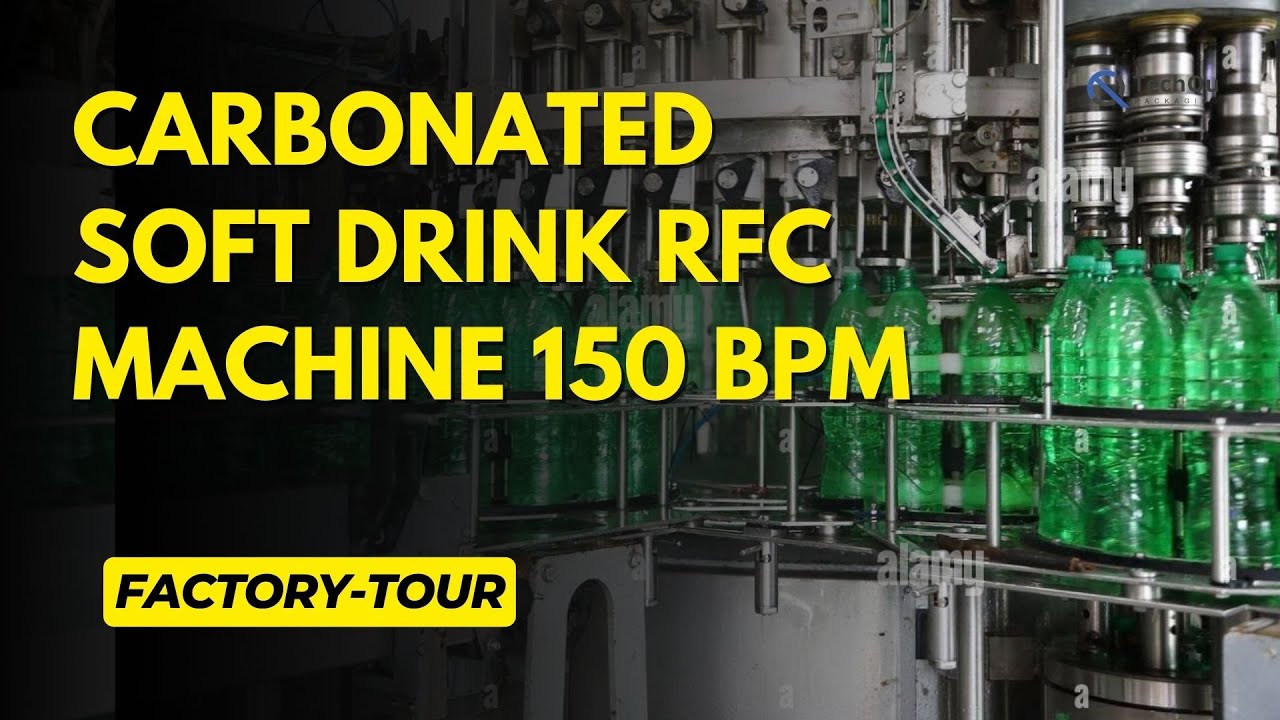 Carbonated Soft Drink bottling Plant 150 BPM | Carbonated Soft Drink Filling Machine