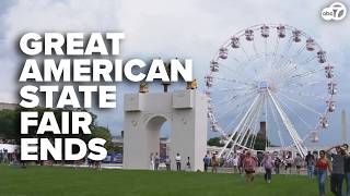 Cleanup begins on the National Mall after the Great American State Fair concludes