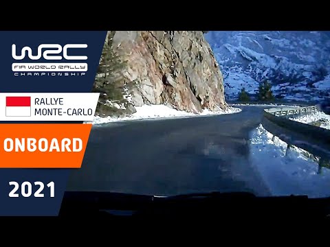 WRC - Rallye Monte-Carlo 2021: ONBOARD Ogier SS10