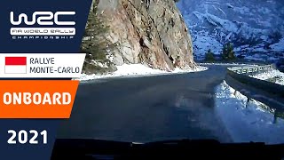 WRC - Rallye Monte-Carlo 2021: ONBOARD Ogier SS10