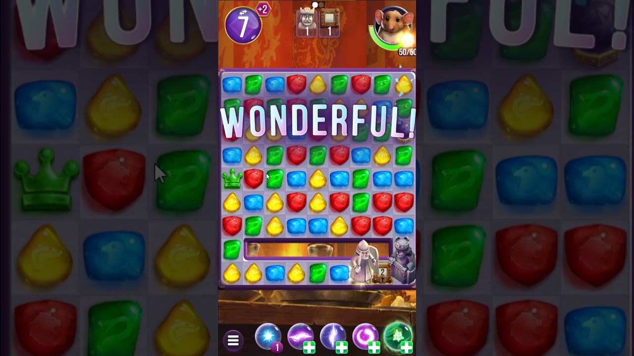 Harry Potter: Puzzles & Spells level 639 no boosters
