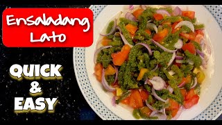 How to make SEAWEED SALAD || Ensaladang Lato/ Arosep