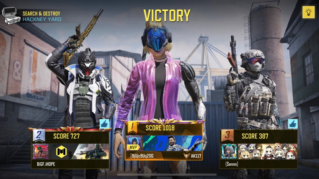 CODM SEARCH AND DESTROY MATCH (HACKNEY YARD) | YOUR DAILY CODM PLAYER ...