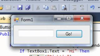 Visual Basic - Grundlagen, If & Else (1)