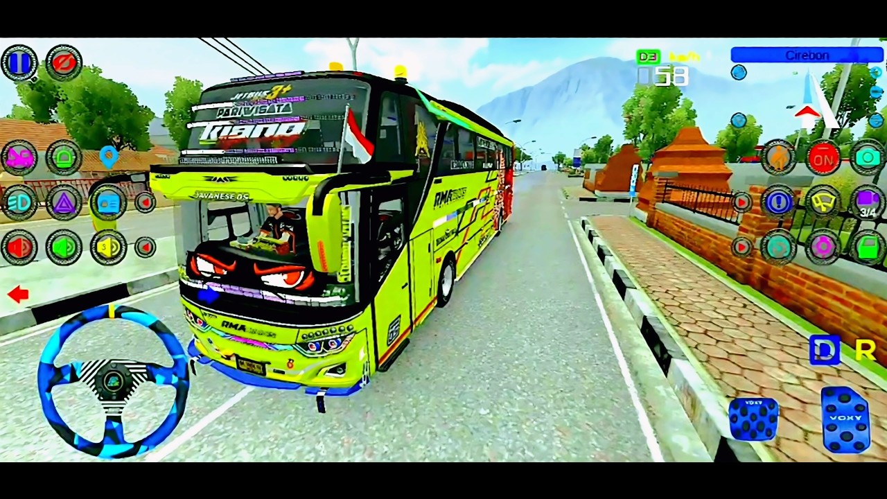 Bus RMA Trans Kiano Janda Bodong Waalex Basuri 24 Not Full Strobo 