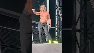 Red Hot Chili Peppers Support Act #Iggy Pop Front Of Stage 06/26/2023 Mannheim live concert
