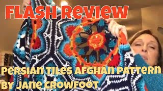 Review | Persian Tiles Crochet Blanket Pattern Jane Crowfoot