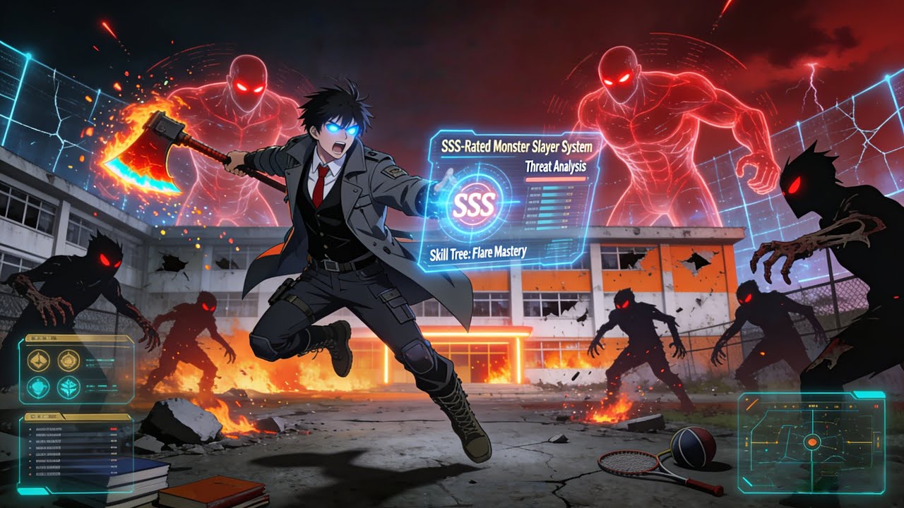 Monster-Ruled World, he awakens an SSS-rank god-tier ability, defeats the monsters, saves the world!