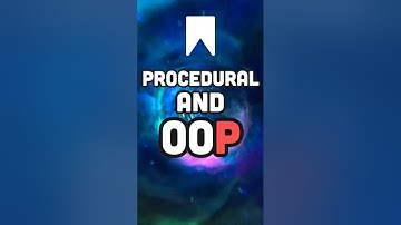 🧠 OOP vs Procedural in 30 Seconds #shorts #coding #oop #paradigms #devlife #womenintech #codelife