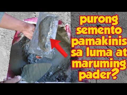 Video: Ang Mga Pader Ng Plaster Na May Gypsum Plaster: Kung Paano Ito Gawin Sa Iyong Sarili, Kung Paano Palabnawin Ang Pinaghalong Semento Para Sa Plastering