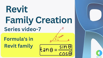 Revit  Tutorials : Mastering Formulas in Revit Family creation : Trigonometric Functions.