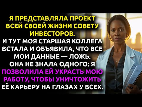 I FOUND OUT That My Boss Stole My Patent And DECIDED Not To Interfere With Her In Order To See