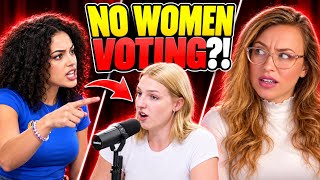 Woman Says “WOMEN SHOULDN’T VOTE”—Then the Panel LOSES IT