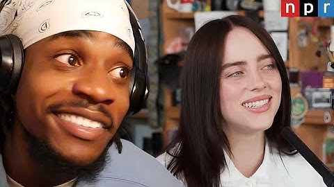 billie eilish tiny desk is legendary..