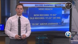 Record rainfall in Florida