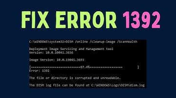 How to Fix the DISM Error Code 1392 in Windows 11