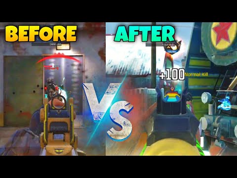 DEFERENCE BETWEEN NORMAL GAMEPLAY AND AFTER APPLYING AIM ASSIST CONFIG | CODM | CALL OF DUTY MOBILE|