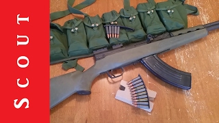 SKS Reloading Options w/ Stripper Clips and Bandoliers - Scout Tactical