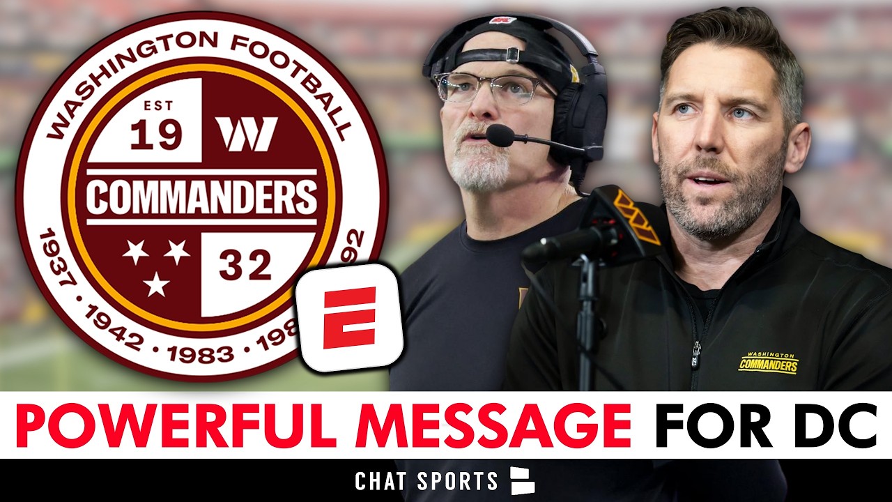 ESPN Just Sent A POWERFUL MESSAGE To The Washington Commanders As They Head Into The 2026 Offseason