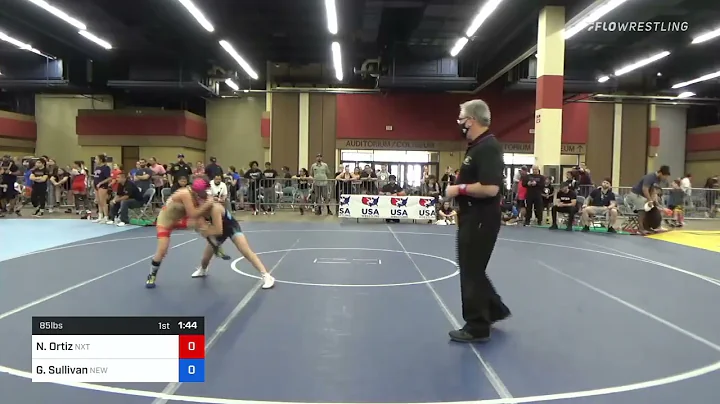 85 lbs Semifinal   Nayeli Ortiz, NXT Level Wrestli...