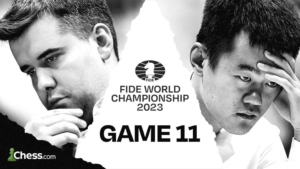 Ding under huge time pressure in the FIDE World Championship! #chess #