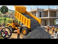 New Villa Construction Simulator Part 1 - Heavy Excavator JCB Games 2026 - Android Gameplay