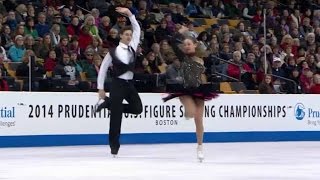 Elicia and Stephen Reynolds Short Dance 2014 U S Nationals
