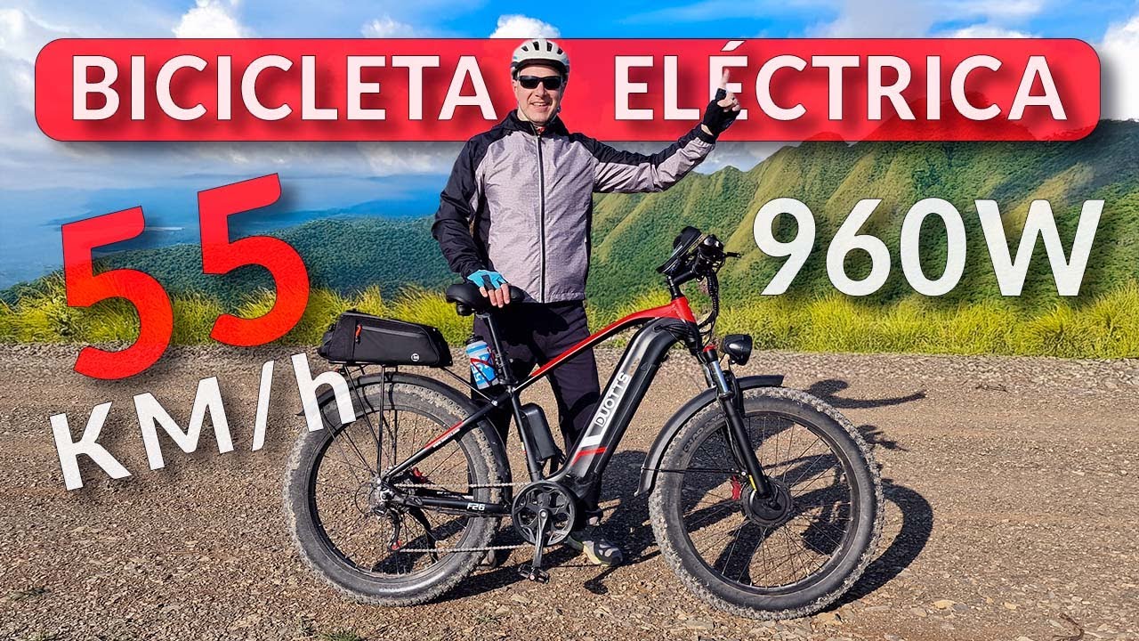 🔴🚴♂️ BICICLETA ELÉCTRICA DUOTTS F26 - 2 Motores de 750W y Hasta 50 KMH 🚀 Potencia y Tracción Total