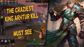 THE CRAZIEST SURRENDER KILL| KING ARTHUR #Shorts