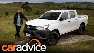 2016 Toyota HiLux Workmate 4X4 Review | CarAdvice