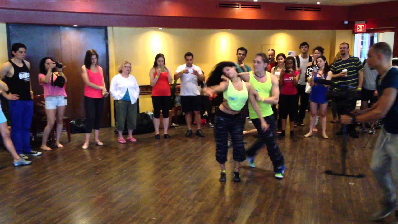 Zen Zouk HenRy Velandia & Clo Ferreira Zouk Demonstration at I'M Zouk 2014 in Miami