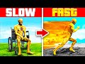 Slowest To Fastest REVERSE FLASH In GTA 5 RP!