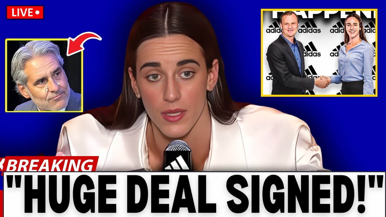 2 MINT AGO;Caitlin Clark and Adidas CEO Announce $40 Million Deal — ESPN and WNBA Stunned! FAN HAPPY