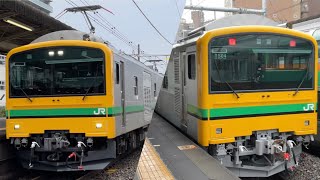 GV-E197系とE493系,宇都宮線を行く【GV発車&加速音】